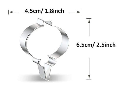 Christmas Pendant Ornament Cookie Cutter - Stainless Steel