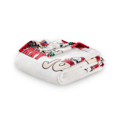 Berkshire Blanket Peanuts VelvetLoft Cute Character Snoopy Plush