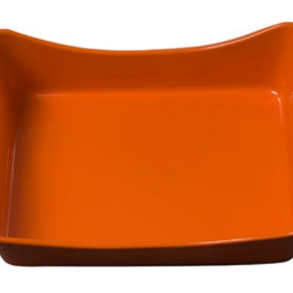 Rachael Ray Stoneware 9-Inch x 13-Inch Lasagna Lover Baker & Roaster, Blue