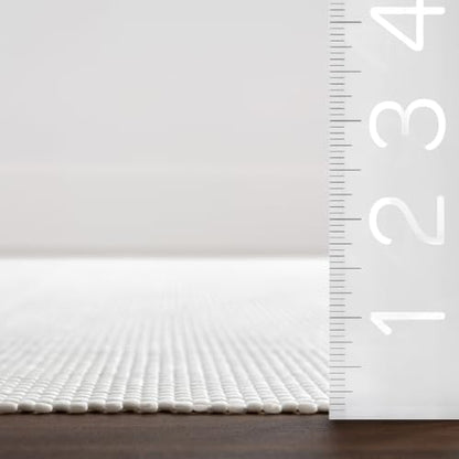 Indoor/Outdoor Rug Pad 5' x 8' Non-Slip Cushion for Area Rugs - Rectangular