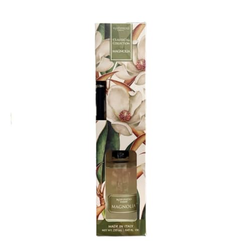 Firenze Classical Collection Reed Diffuser 8.45 fl oz Made in Italy Magnolia
