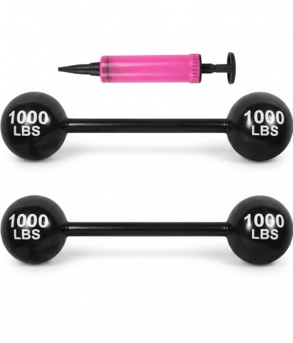 Giant Inflatable Dumbbell Prop for Carnival Circus Party Decorations