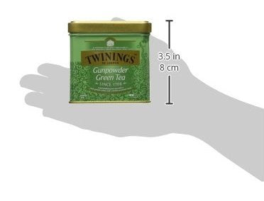 Twinings of London Loose Gunpowder Green Tea, 3.53 Ounce Tin