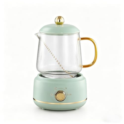 Electric Glass Water Kettle for Tea and Hot Beverages - Compact & Durable
