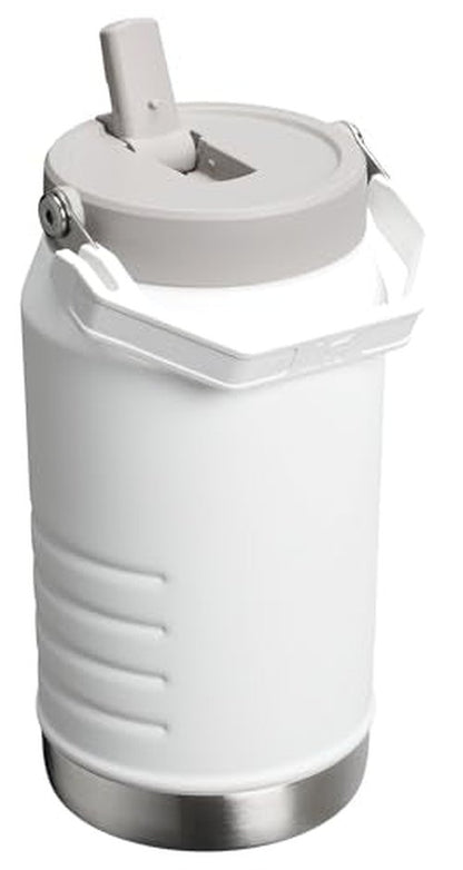 Stanley IceFlow 2.0 Flip Straw Jug with Handle 64 oz | Twist On Lid and Flip Up Straw | Leakproof for Travel and Sports | Insulated Stainless Steel | BPA-Free | Frost