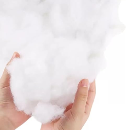 Artificial Snow Fluff for Christmas Decor - 50g Winter Scene Accents
