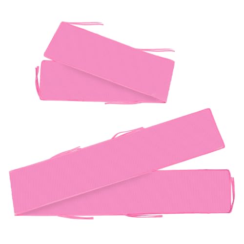 Mesh Edge Protection Strips for Long and Short Edges - Easy Install Pink
