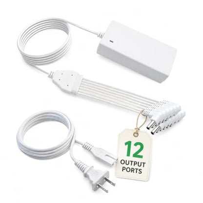 4.5V 5A Multi-Port Power Adapter for Lemax Christmas & Halloween Village Lights