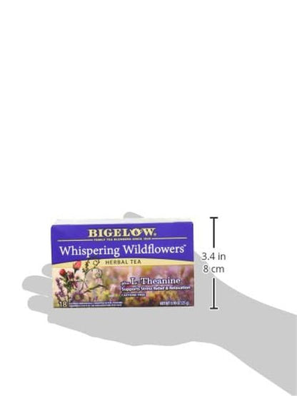 Bigelow Tea, Whispering Wildflowers Herbal Tea (Caffeine Free), 18 Count