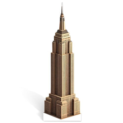 6 Ft NYC Landmark Cardboard Cutout for Party Decorations and Photo Backdrops