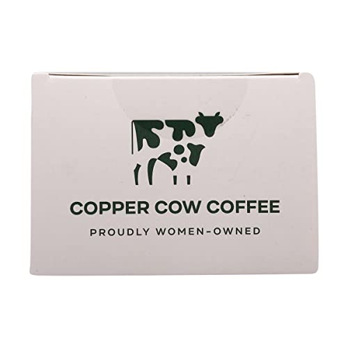 Copper Cow Coffee, Pour Over Latte, 7.4 Ounce