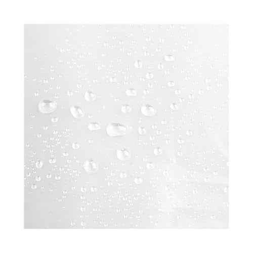 iDesign PEVA Waterproof Shower Curtain Liner with 12 Metal Grommets - 72" x 70" - Frost