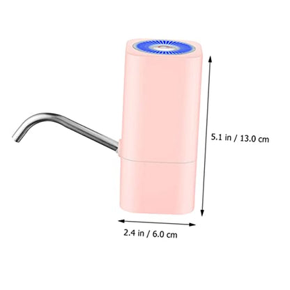 Angoily 3pcs Electric Water-absorbing Machine Insulated Water Bottle with Water Dispenser Drink Pump Water Electric Kettle Water Chiller Water Pump Hot Water Bottle Pool Pump Pink Pp