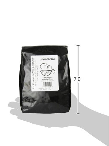 La Crema Coffee Amaretto 2-Pound Package | Top Notch Quality Coffee | Allergen Free | Gluten Free | Sugar Free | Always Roasted Fresh to Order