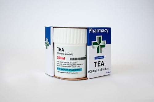 Modern Gift Republic Pill Pot Tea Mug - Multicolor Ceramic Tea Cup