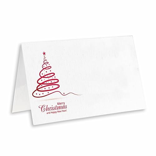Christmas Table Place Cards Set 25 Tent Style Food Labels - Variation of Christmas / Christmas Table Place Card 03