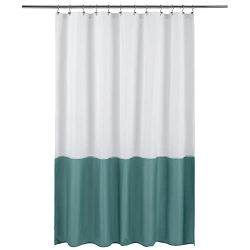 ALYVIA SPRING Stall Fabric Shower Curtain Liner Waterproof - 36" x 72", Soft & Lightweight Small Shower Curtain with Magnets for Narrow Stall Size, Machine Washable - 36x72, Grey