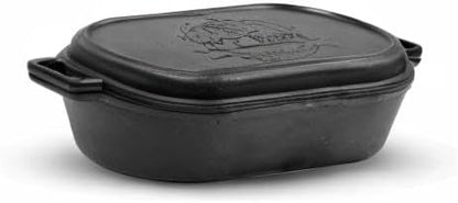 Pit Boss 6Qt Cast Iron Roaster with Lid - Durable Cooking Essential for Perfect Roasts