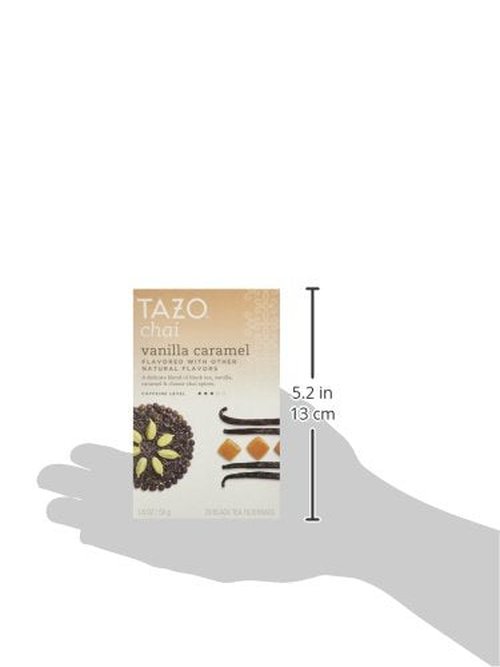 Tazo, Tea Vanilla Caramel Chai Filterbags, 20 Count