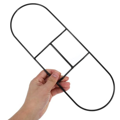 Iron Mop Frame Mount for Flat Mops - Durable Floor Cleaning Support