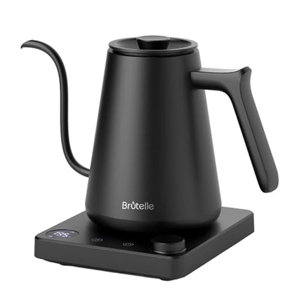 Electric Gooseneck Kettle with ±1°F Temp Control 27oz Rapid Heat Tea Coffee