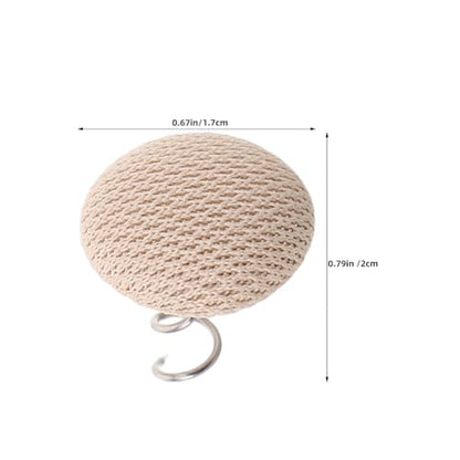 Upholstery Twist Pins Bedskirt Fasteners Beige 40pcs - Furniture & Home Repair