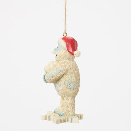 Jim Shore Rudolph Bumble Ornament - Handcrafted Snowflake Hanging Decor