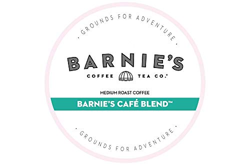 BARNIE'S COFFEE TEA CO., Kitchen Single Cup for Keurig K Cup Brewers 24 , Barnie's Blend, 24 Count