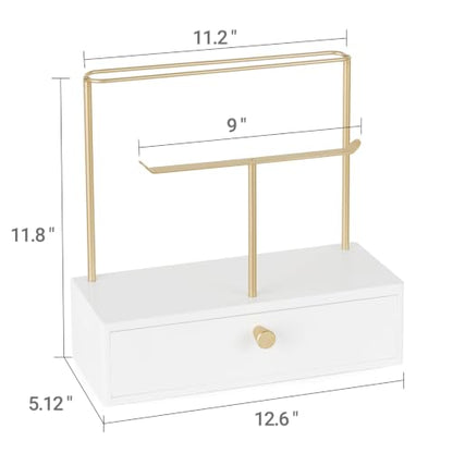 Hair Accessories Organizer Stand with Drawers for Headbands Scrunchies Clips
