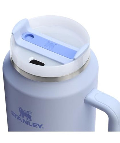 STANLEY Quencher H2.0 Tumbler with Handle and Straw 64 oz | Flowstate 3-Position Lid | Large Capacity for Travel & Sports | Insulated Stainless Steel Cup | BPA-Free | Dew Drop