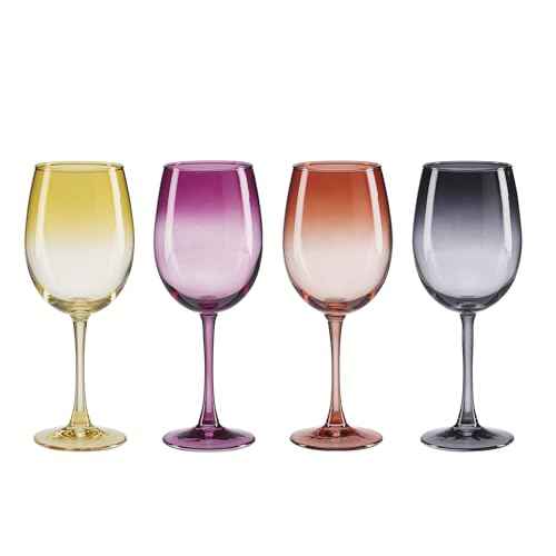 Oneida 897855 Golden Hour All-Purpose Wine Glasses, Set Of 4