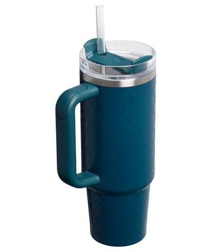 STANLEY Quencher H2.0 Tumbler with Handle and Straw 30 oz | Flowstate 3-Position Lid | Cup Holder Compatible for Travel | Insulated Stainless Steel Cup | BPA-Free | Ponderosa Star