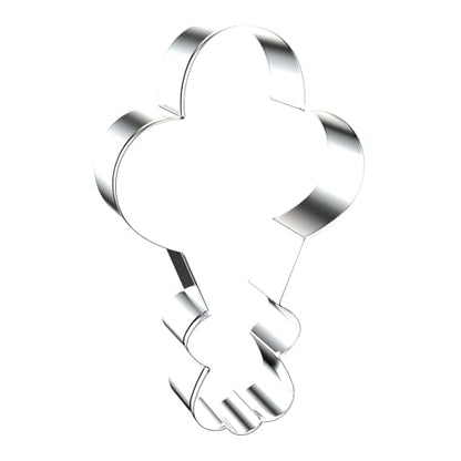 Stainless Steel Balloon Bunch Cookie Cutter Set - 4 Piece, 2-5 Inch Shapes