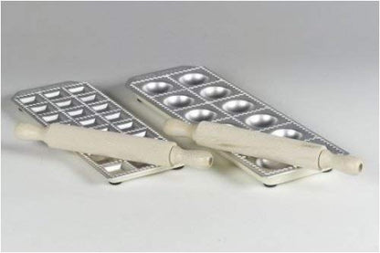 CucinaPro 127-06 Raviolamp Pasta Molds, 6-Pierogi