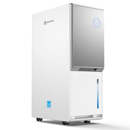Arecovas 80 Pint Energy Star Dehumidifier - White, Most Efficient 2025 Model for 5000 Sq Ft
