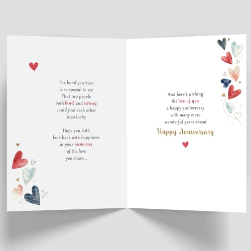 Anniversary Card for Daughter and Son-in-Law YYC-414 Wedding Gift