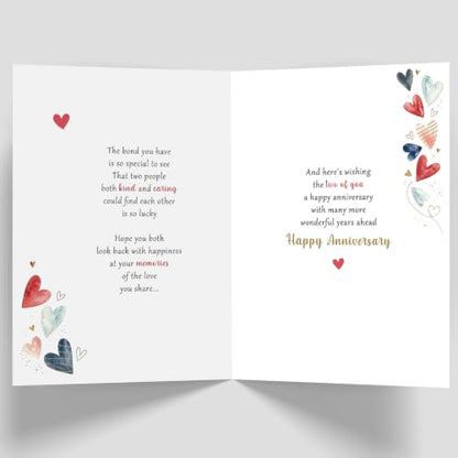 Anniversary Card for Daughter and Son-in-Law YYC-414 Wedding Gift
