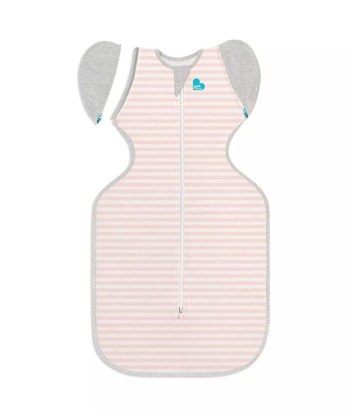 Love to Dream Swaddle Up Transition Swaddle - Zip-Off Wings for Easy Transition, 1.0 TOG, 19-24 lbs, Pink