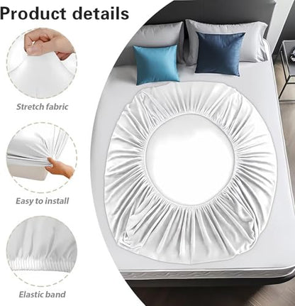 Thanksgiving Turkey King Size Bed Sheet Set 3 Pieces - Deep Pocket, Soft Fabric