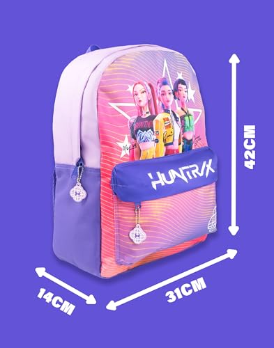 Pink K-Pop Girl Cartoon Backpack for Kids - School & Daypack