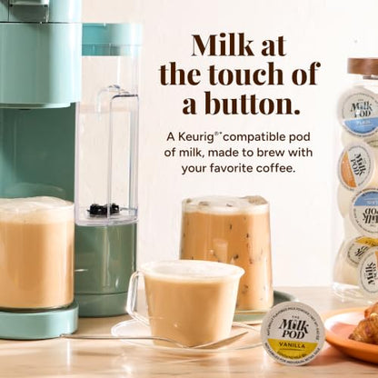 Caramel Latte Milk Pod for Keurig K-Cup - 1 Count, Compatible with Coffee Maker