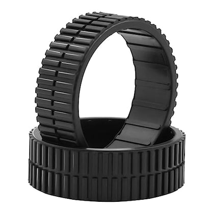 Rubber Wheel Tire Covers for Caster Replacement Floor Protectors - Compatible with 380 380T 320 Mint5200