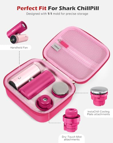TiMOVO Hard EVA Carrying Case for Shark ChillPill - Magenta