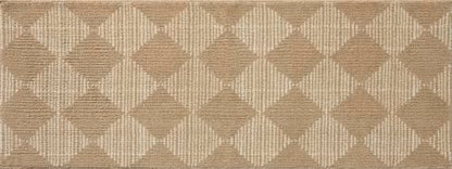 Loloi Chris Loves Julia Lawrence Sand Ivory Bath Mat - 1'10" x 5' Rectangular