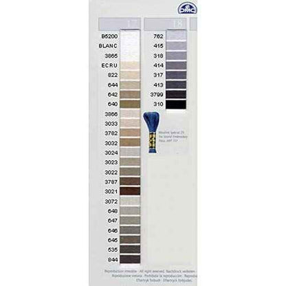 DMC Six Strand Cotton Embroidery Floss 700-799