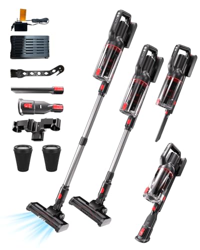 Pet Cordless Stick Vacuum Cleaner with Brushless Motor, Up to 50 Min Runtime