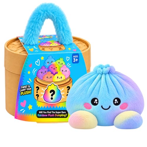 DPKLAD Jumbo Plush Dumpling Pillow with Steamer - Blue, One Size