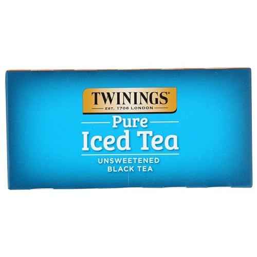 Twinings Pure Black Iced Tea Bags, 72 Ct