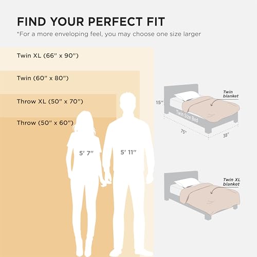 Bedsure GentleSoft Light Brown Full Blanket for Couch - Cozy Soft Blankets for Women, Cute Small Fleece Throws for Girls, Birthday Gifts for Women Decor Gifts for Mom, 84x90 Inches