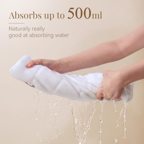 C3 White 20x32 Inch Cotton Bath Mat Towel - Soft & Absorbent Floor Rug